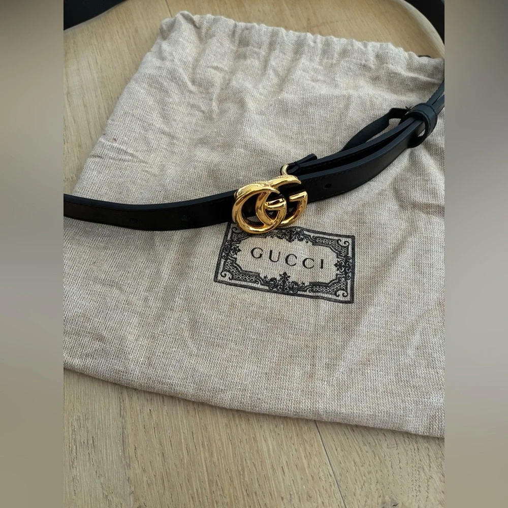 Gucci belt - NWOT - 85cm/ 33.4in with dust bag - Picture 3 of 5